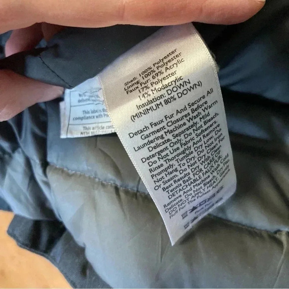 Eddie  Bauer weatheredge eb650 down black jacket - Picture 5 of 9